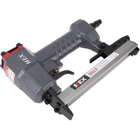 Pneumatic Nailer U Shape Air Nailer with Wrench Portable Nail Stapler Holds 100 Nails for Woodworking Flooring Roofing Nail Availability T Pneumatic NailerAir NailerPneumatic