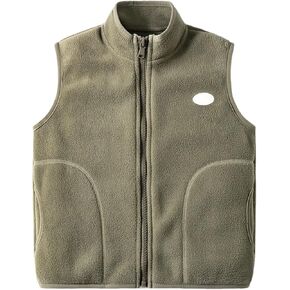 Infant Baby Boys Girls Cotton Warm Vest Tops Button Down Sleeveless Cardigans Padded Waistcoat Baby Tank