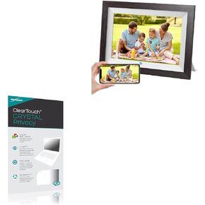 BoxWave Screen Protector Compatible with Kodak RCF1012W-WIFI Digital Picture Frame (10.1 in) - ClearTouch Crystal Privacy (2-Pack), Privacy Screen Protector Flexible Film Clear