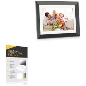BoxWave Screen Protector Compatible with FULLJA Digital Picture Frame (32 in) - ClearTouch Anti-Glare Privacy (2-Pack), Privacy Screen Protector Flexible Film Anti-Glare
