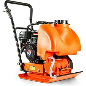 Superhandy Plate Compactor Heavy Duty 7HP 4200 £ FORCE - W/خزان المياه للخرسانة والأوساخ