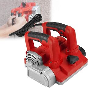 4580W Electric Wall Planing Machine Wall Chaser, Putty Wall Scraper Planner, 0-4mm Depth Adjustment, Handheld Electric Planer, for Removing Old Wallpaper