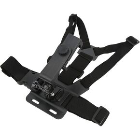 Adjustable Cellphone Chest Harness Strap for Live Streaming Outdoor Cycling Scene