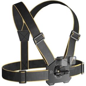 Magnetic Quick Release Chest Strap Harness Belt Compatible with Go-Pro Hero, Insta360, Compatible with DJI Osmo Action Camera Sport Camera Accessory