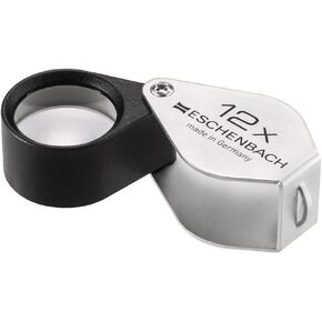 ESCHENBACH 1176-8 Folding Metal Magnifier 8X Magnification Inspection Loupe
