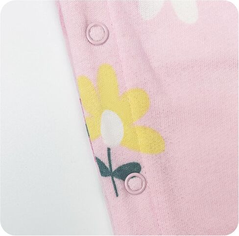 Cute Print Unisex Baby Rompers Long Sleeve Cotton One-Piece Outfits for Boys Girls in Saudi Arabia