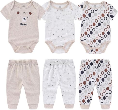 Unisex Newborn Layette Set 22 Piece Gender Neutral Newborn Clothes & Accessories Set Infant Essentials in Kuwait