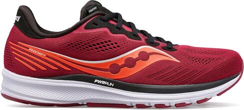 حذاء الركض الرجالي Saucony Ride 14, رمادي داكن/ أسود, 46 EU Narrow in Saudi Arabia