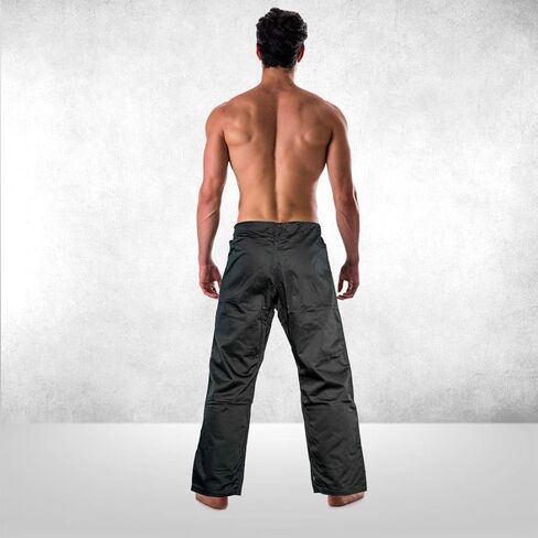 FUJI GI Pants – Adult Brazillian Jiu-Jitsu Pants with Flat Drawstrings - Long-Lasting BJJ and Gi Pants for Training & Competition, Blue, Size A0 in Saudi Arabia