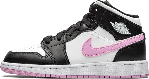 Nike Air Jordan 1 Mid Men's Shoes Black/Fire Red-White DQ8426-060 (us_Footwear_Size_System, Adult, Men, Numeric, Medium, Numeric_12) in Saudi Arabia