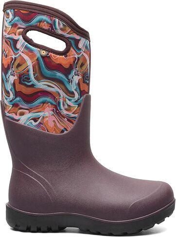 BOGS Women's Neo-Classic Tall Glossy Abstract Snow Boot in Saudi Arabia