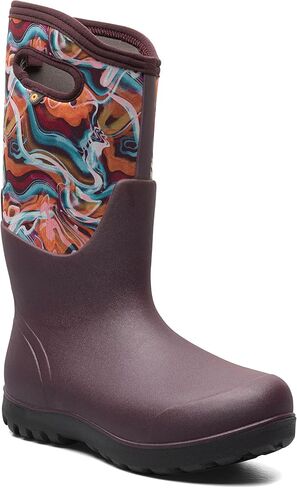 BOGS Women's Neo-Classic Tall Glossy Abstract Snow Boot in Saudi Arabia