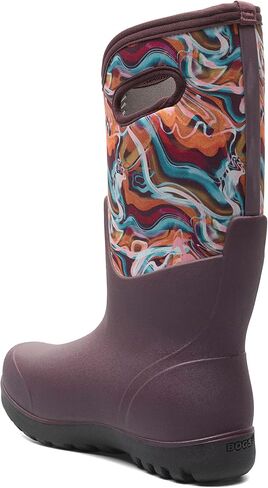 BOGS Women's Neo-Classic Tall Glossy Abstract Snow Boot in Saudi Arabia