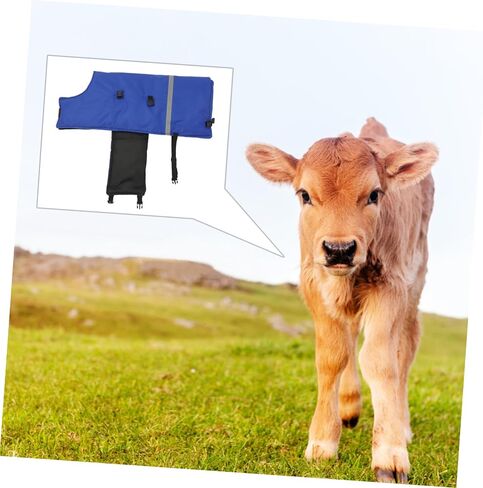 Calf Warm Coat and Windproof Vest for Cold Weather Thickened Belly Protection Design Easy to Clean and Maintain for Newborn Calves Suitable Up in Saudi Arabia