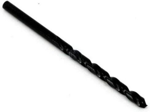 Benchmark Abrasives HSS Black Oxide Jobber Length Drill Bits - 12 Pack (#26, 3") in Saudi Arabia