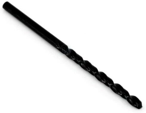 Benchmark Abrasives HSS Black Oxide Jobber Length Drill Bits - 12 Pack (#26, 3") in Saudi Arabia