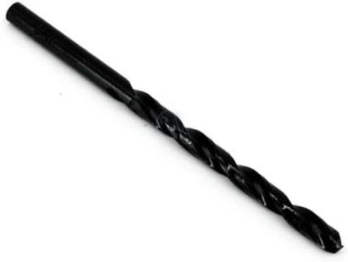 Benchmark Abrasives HSS Black Oxide Jobber Length Drill Bits - 12 Pack (#26, 3") in Saudi Arabia