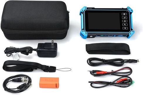 8MP IPC Tester AHD CVI TVI CVBS شاشة التناظرية CCTV اختبار H.265/H.264 4K VGA إدخال RJ45 TDR/UTP اختبار كابل CCTV - اختبار CCTV in Kuwait
