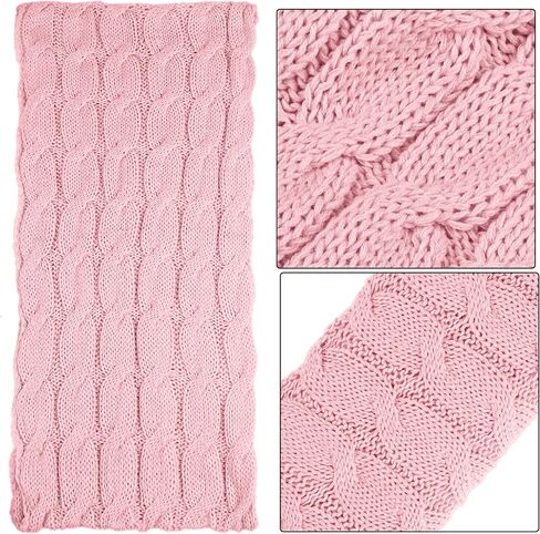 URATOT Winter Knitted Warm Set Infinity Scarf and Hat Touch Screen Gloves for Men and Women in Saudi Arabia