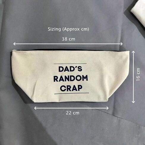Dad's Random Crap Storage Organiser, Father's day gift, Dad gift, Men's christmas gift, gift for dad, first fathers day, Tote Bag Organizer in Saudi Arabia