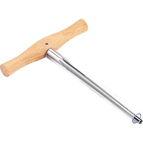 Violin Peg Hole Reamer with Wood Handle 1:30 Taper 3/4 4/4 Viola Peg Reamer T Handle Bridge Pin Reamer Easy to Use