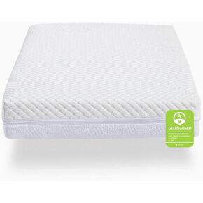 Organic ErgoBean Luxe 2-Stage Crib Mattress, Breathable & Water Repellent, Infants & Toddlers, Greenguard Gold