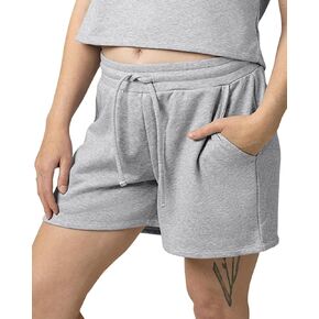 Kindred Bravely Women’s French Terry On The Go Shorts | Stretchy Pregnancy Bottoms