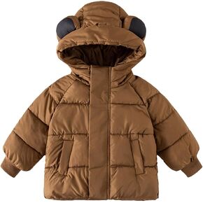 Boys Girls Water Coats Fleece Lined Puffer Jacket Winter Down Coat Newborn Infants Puffer Coat Ski Jacket Girls Size 14