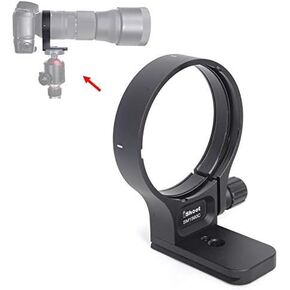 iShoot Tripod Mount Ring, CNC Machined TS-71 Lens Collar Compatible with Sigma 150-600mm f/5-6.3 DG OS HSM Contemporary, Support Bracket Holder Arca-Swiss Type Quick Release Plate & 1/4 3/8 Screw Hole