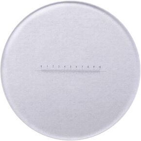 Lab Microscope Accessories X=10 Mm Ocular Micrometer DIV 0.1 Mm Reticle Ruler Horizontal Measuring Eyepiece Diameter 20 Mm 29 Mm for Microscope(Diameter 21 mm)