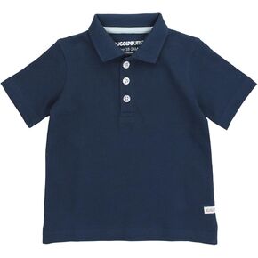 RUGGEDBUTTS Baby/Toddler Boys Short Sleeve Collared Neck Polo Shirt
