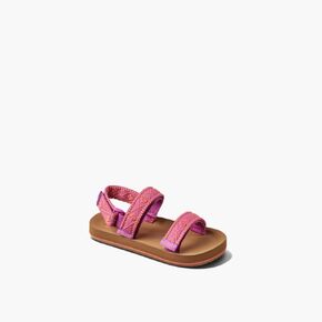 REEF Baby Girl's Kids Ahi Convertible Sandal (Infant/Toddler/Little Kid/Big Kid) Fuchsia Coral 4-5 Big Kid M