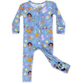 Bellabu Bear Dora Convertible Footies for Baby Boys & Girls, Rayon from Bamboo