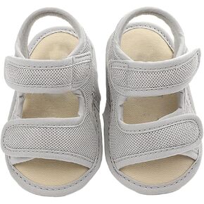 Toddler Infant Mesh Prewalker Sandals Open Toe Lightweight Breathable First Walking Shoes for Baby Girls Boys