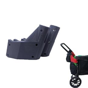 Handlebar Extension for Wonderfold Wagon w4, Ergonomic Handlebar Extension Compatible Original W4 Stroller Wagon, Improve Comfort and handling Secure (Adjustable Model)