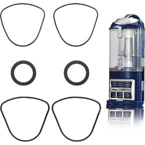 Replacement Gasket Compatible with Shark Upright Vacuum Cleaner Dust Bin Lid, Sealing Ring Fit for NV360, ZU503AMZ, NV352, NV356E, UV540, Shark Replacement Parts Accessories, 2 Sets