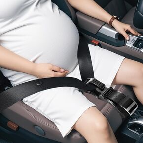 Cushion Bump Strap- Seat Adjuster for Mother-Prevent The Abdomen from Stress，Universal Fit, Easy Install