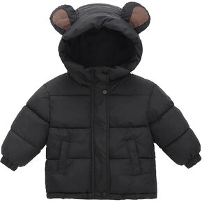Toddler Jackets Boys Children's Down Padded Jacket Short Winter Padded Jacket for Boys and Girls in Boys Vest Size 5t