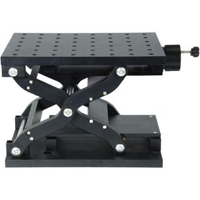 BoliOptics XYZ Manual Lift Z-Axis Microscope Stage, Bearing Tuning Sliding Platform, Travel Translation Mechanical Stage SG02201211