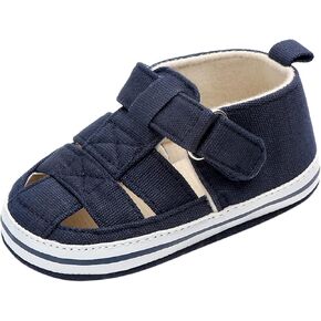 Infant Baby Boys Girls Summer Sandals Newborn Lightweight Non slip Rubber Sole Breathable Outdoor Beach Shoes