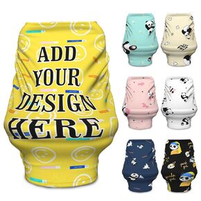 Custom Baby Car Seat Cover，MITIDI Personalized Shopping Seat Covers，Nursing Breastfeeding Cover for Women, Infant Carseat Canopy,Versatile Stroller/High Chair/Shopping Cart/Carrier Covers