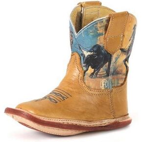 ROPER Baby-Boy's Cowbabies Team Roping (Infant/Toddler) Western Boot