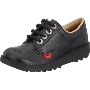 Kickers Unisex-Child Kick Lo Core Patent Leather School Shoes