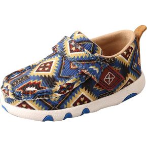 Driving Moc 06 / Medium / Blue Multi Aztec