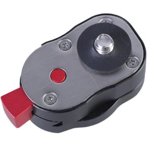 Monitor Quick Release Plate for LCD Monitor Arm LED Light Mounting Adapter Camera Camcorder with 1/4-inch Hole