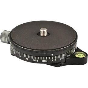 LP-60 Camera Panoramic Panning Base with Arca-Swiss Type Plate with Bubble