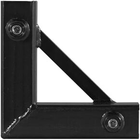 Modern Studio Equipment Corner for 1"" Square Tube, Black
