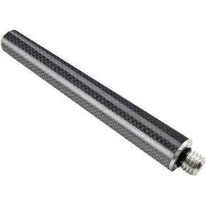Carbon Fiber Extension Pole Rod 5/8-11 Threads Screw Mount Telescopic Pole Extender for Level GPS RTK Surveying GNSS Robotics Antenna Height Measurement Tripod Stabilizer (10cm/3.94")