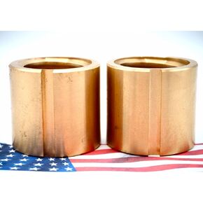 Bridgeport Mill Part, J Head Milling Machine Longitudinal Feed Nut 2Pc M1069-2