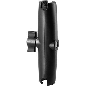 15cm Length Aluminium Alloy Double Socket Arm with 1Inch Ball Base Mount Motorcycle Camera Photography Extension Arm